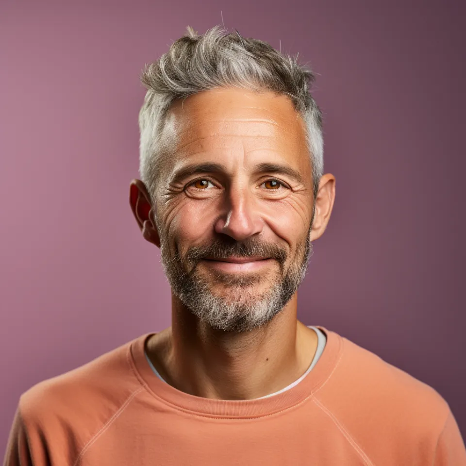 João Almeida de camisa azul